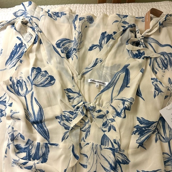 NWT💕 Reformation Harper Dress Size 12 - Picture 5 of 5